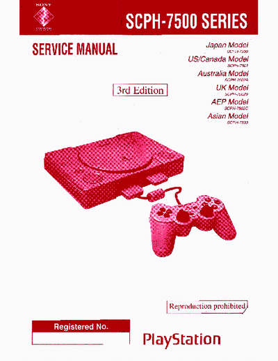 Sony SCPH-7500 Playstation SCPH-7500 Service Manual part1
